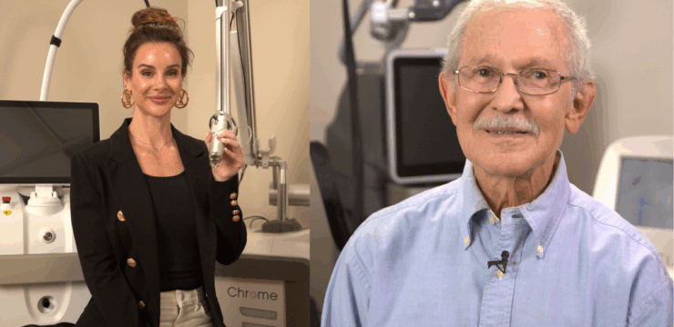 Dr. Finger and Esthetician Holly Wade at New Youth Medical Spa Savannah, GA