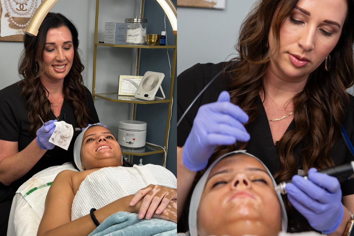 HydraFacial + Dermaplane with Jade at Finger and Associates Savannah , GA